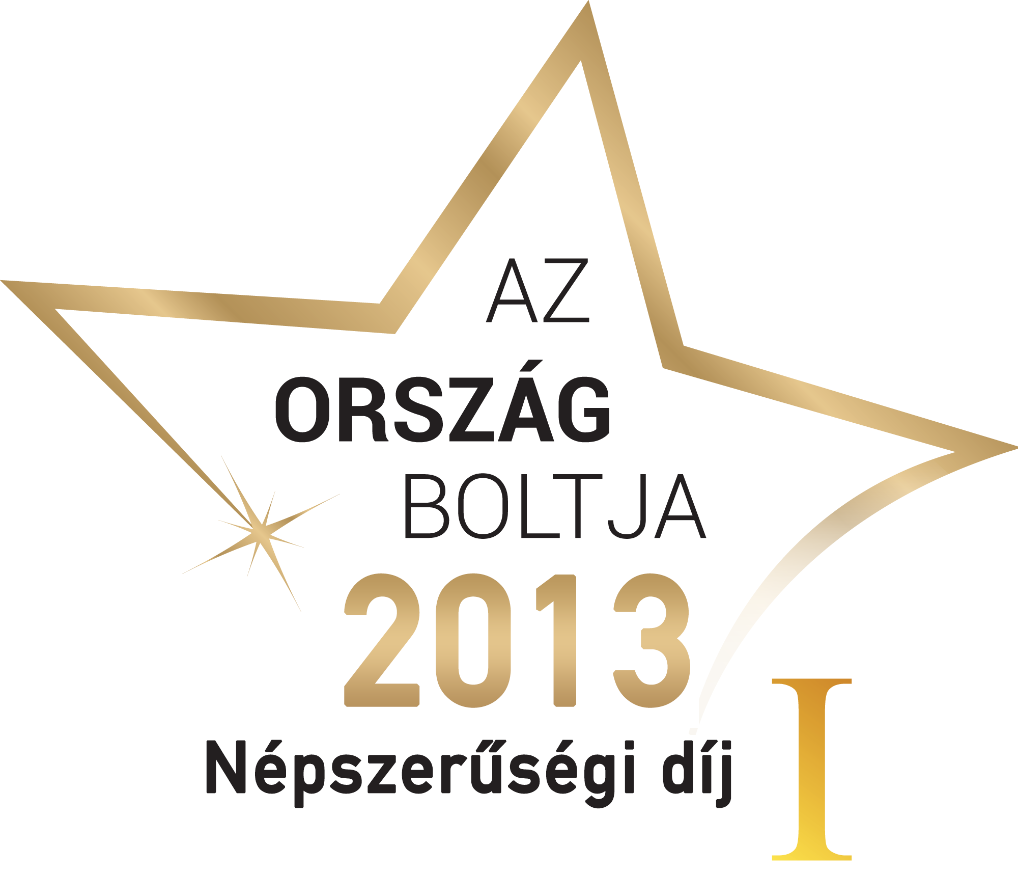 az ország boltja népszerűségi díj 2013