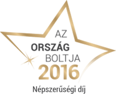 az ország boltja népszerűségi díj 2016