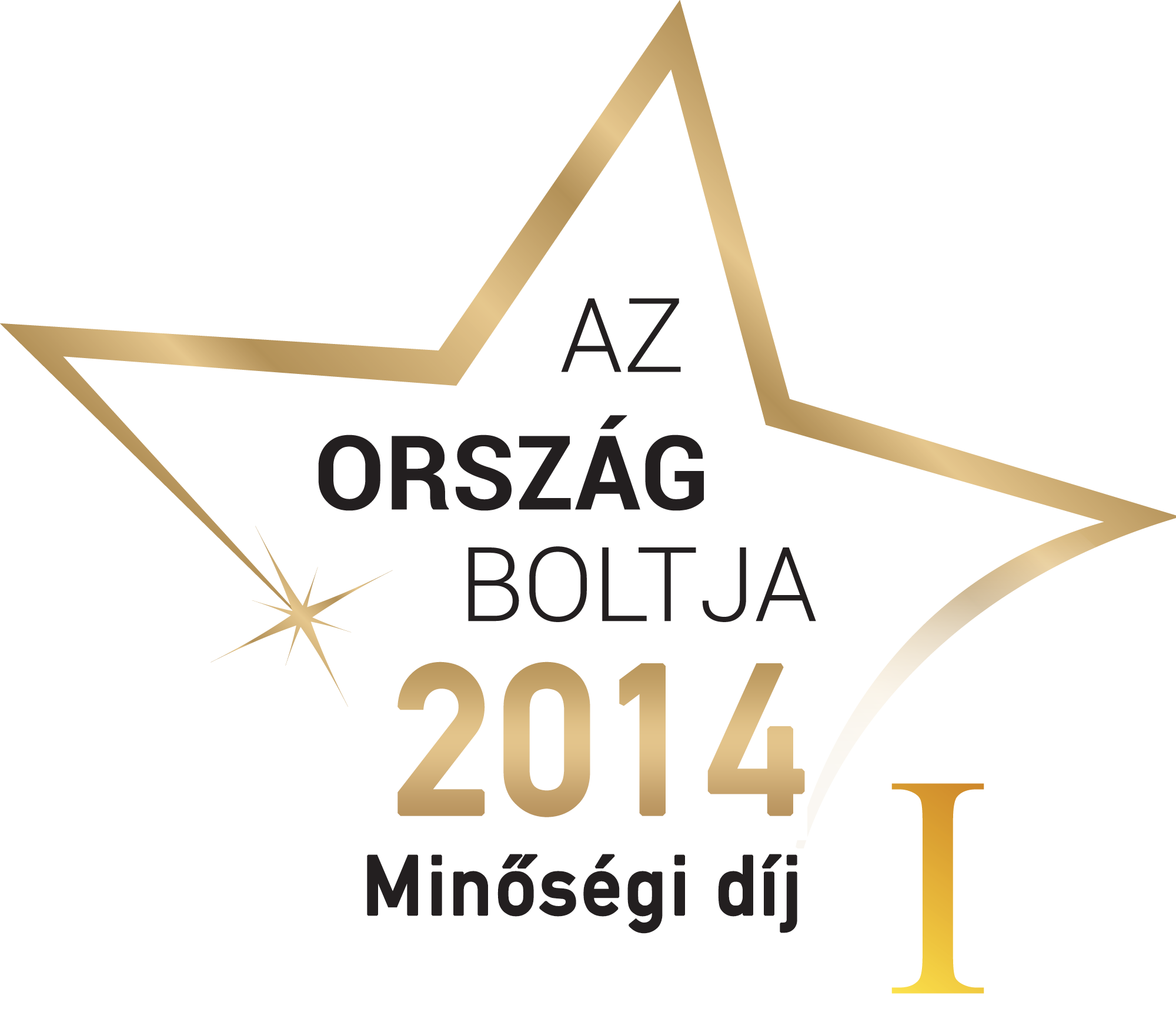 az ország boltja minőségi díj 2014