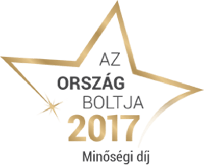 az ország boltja minőségi díj 2017